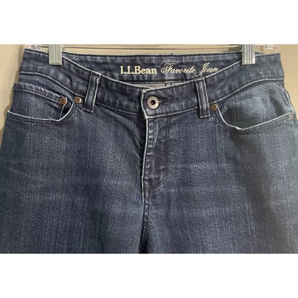 L.L. Bean Favorite Jean Curvy Fit Size 6PET - Picture 2 of 6
